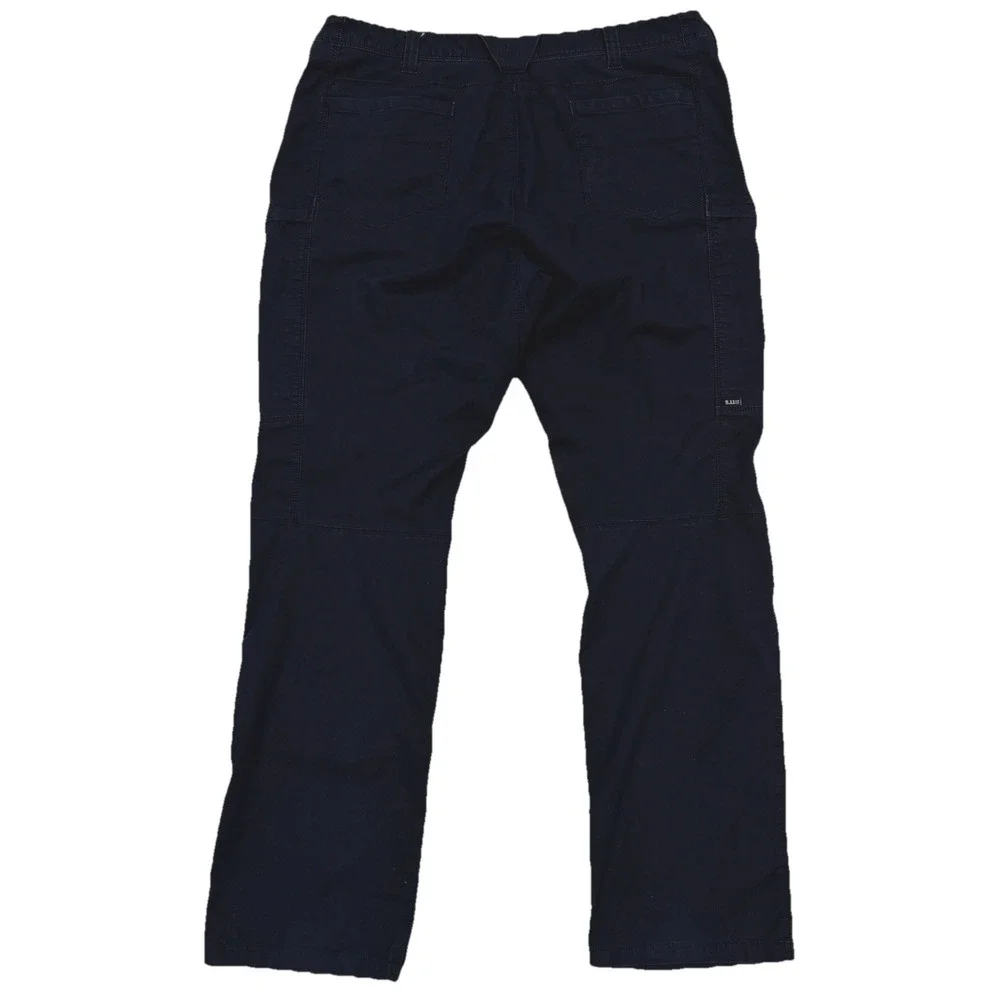 5.11 Tactical Pants Mens 44x36 Black Cargo Work Utility (Fits 42x36) 511 - Picture 2 of 13